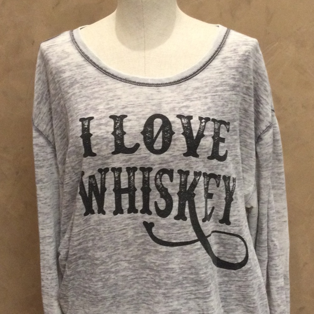 Oversized lightweight sweatshirt